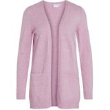 VILA Viril Open L/S Knit Cardigan - Noos Vest dames, Pastel Lavender, XS