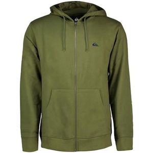 Quiksilver Fleece met rits BASIC HOOD RITS YOUNG MEN Heren Groen M