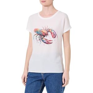 KEYLARGO Dames T-shirt WT Lobster Round, offwhite (1001), XS