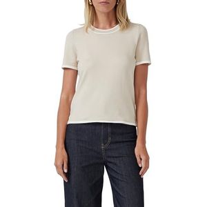 Gebreide Pullover - Korte Mouwen - Viscosemix