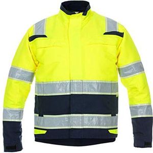 Hydrowear 131025YN-62 Idro Glow In The Dark Line zomerjas, maat 62, Hi-Vis Geel/Navy