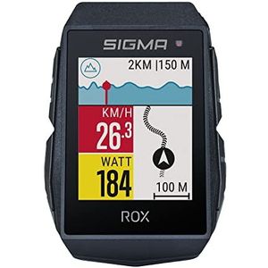 SIGMA SPORT ROX 11.1 EVO Zwart Sensor Set | Fietscomputer draadloos GPS & navigatie incl. snelheids-, hartslag- en trapfrequentiezender | Outdoor GPS-navigatie met heel veel slimme functies