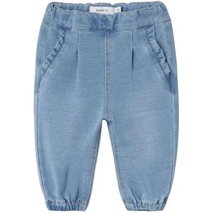 NAME IT Jeansbroek voor babymeisjes, blauw (light blue denim), 62 cm
