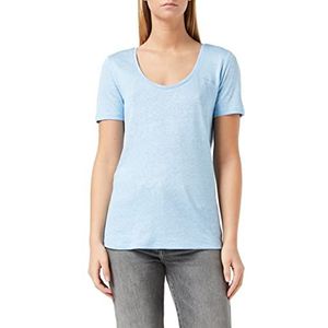 G-STAR RAW T-shirt voor dames met korte mouwen, blauw (Lt Wave 1043-599)., XL