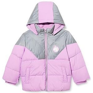 NAME IT NMFMAREN buffer jas voor meisjes, reflecterende bufferjas, violet tulle, 92, Violet Tulle, 92 cm