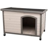 Trixie (TRIBM) Natura Hondenkennel met platte dak, 104 X 72 X 68 cm, grijs