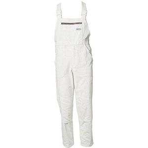 Planam 175027 Maat 27 ""BW 290"" Cargo-Tuinbroek - Puur Wit