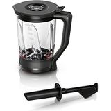 Bosch MUZ9MX2 Blender Zwart/Transparant