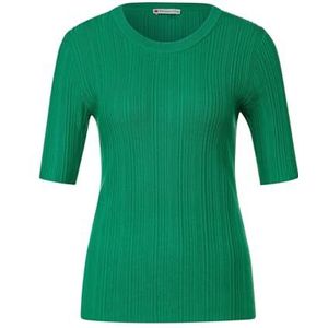 Street One Dames gebreide trui korte mouwen, Fresh Spring Green, 40