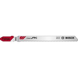 Bosch Professional 5x decoupeerzaagblad T 101 A Special for Acrylic (voor Plastic & Polycarbonaatplaten, accessoires Decoupeerzaag)