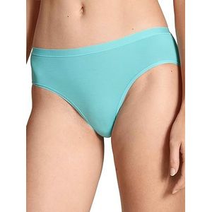 CALIDA Dames Natural Comfort Slip, Turquoise Stone, Normaal