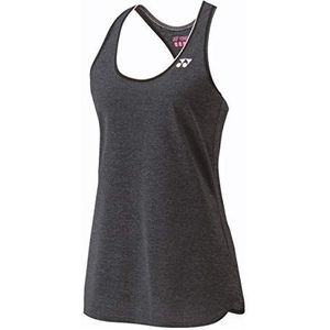 Yonex dames, tank-top zwart, roze, XS bovenkleding