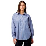 Wrangler Coole meisjesblouse, Dusty Blue., L