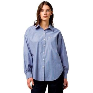 Wrangler Coole meisjesblouse, Dusty Blue., L