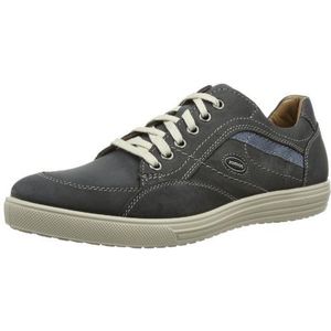 Jomos Ariva Oxford lage veters voor heren, Grijze haai jeans, 41 EU