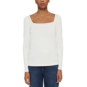 edc by Esprit T-shirt voor dames, 110, gebroken wit, XL