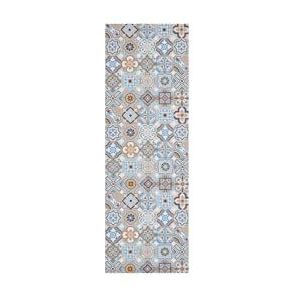 andiamo Tapijtloper Marrakesh met antislip achterkant - keukentapijt, keukenloper, hal, loper, tapijtloper, 70 x 200 cm, blauw-grijs