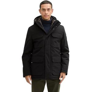 Tom Tailor - Herenparka - Effen - Polyester - Waterafstotend, Waterdicht, Ademend