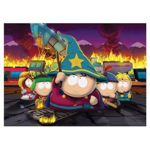 The OP USAopoly - South Park Puzzel: ""The Stick of Truth"" - Puzzel met 1000 stukjes - Met Cartman, Stan, Kyle, Kenny en Butters - Eindformaat 49 x 68 cm - Leeftijd 8+ - Engels