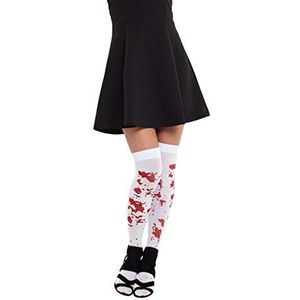 Folat - Kousen Stay-up Stockings Wit met Bloed