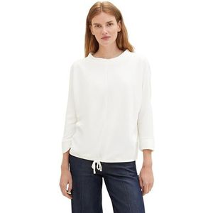 TOM TAILOR T-shirt voor dames, 10315 - Whisper White, XS