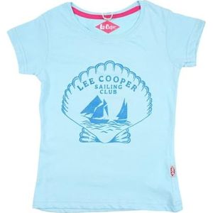 Lee Cooper T-shirt voor meisjes, blauw, 4 Jaar