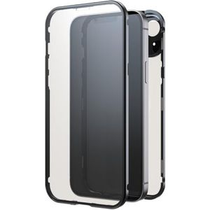 Black Rock Beschermhoes voor iPhone 15 Plus (metalen frame, 360 graden rondom bescherming, compatibel met draadloos opladen, ultradun, magneet, hoesje, telefoonhoes voor iPhone 15 Plus, hoesje,