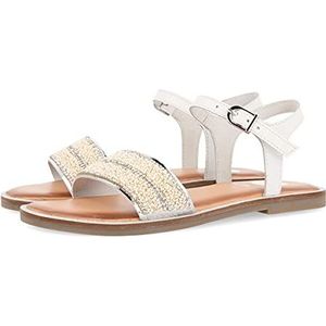 GIOSEPPO Canazzi Peeptoe sandalen voor meisjes, wit, 30 EU