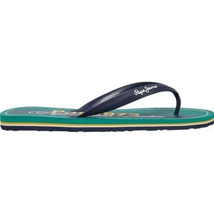 Pepe Jeans - PMS70165 - Teenslippers - Groen - Synthetisch - Strandkleding