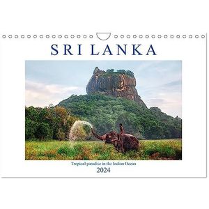 Sri Lanka (Wall Calendar 2024 DIN A4 landscape), CALVENDO 12 Month Wall Calendar: Tropical paradise in the Indian Ocean