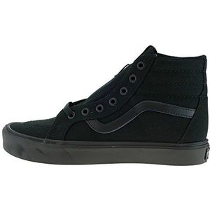 Vans Sk8-hi Lite Plus, Hi-Top Sneakers voor dames, Zwart Canvas Zwart Zwart, 40.5 EU