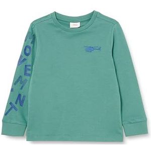 s.Oliver Junior jongens T-shirt lange mouwen blauw groen 104, blauwgroen, 104 cm