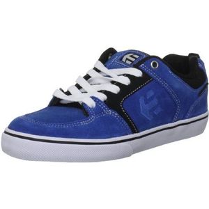 Etnies Kids Sheckler 6 Mode Sport Skate Schoen, Blauw Zwart Wit, 18 EU