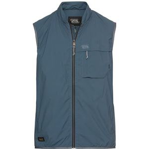 camel active Heren 460080-6n44 vest, blauw (inktblauw), 4XL, Blauw (inkt blauw), 4XL