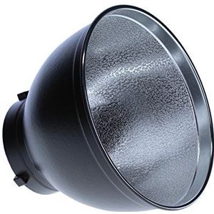 Rollei Professionele studio-flitsreflector 55 graden - aluminium reflector (lichtvorm) voor studioblitters met bowens-aansluiting en 55° stralingshoek, zwart