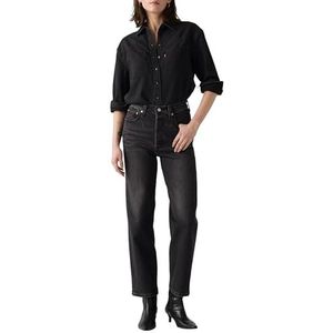 Levi's - Ribcage Straight Ankle - Jeans - Blauw