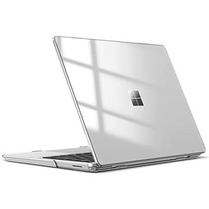 FINTIE Hoesje compatibel met Microsoft Surface Laptop Go 3 (2023) / Surface Laptop Go 2 (2022) / Surface Laptop Go (2020) - 12,4 inch beschermende snap-on harde hoes, kristalhelder