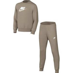 Nike FD3090-247 K NSW TRACKSUIT POLY CREW HBR jack unisex kinderen Khaki/wit/wit maat L