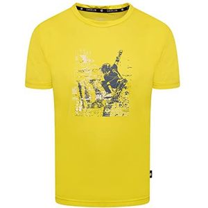 Dare 2b Rightful T-shirt voor jongens, neon lente, 14 jaar