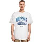 MT Upscale Shirt  blauw / wit