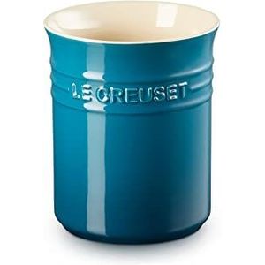 Le Creuset Klassieke gebruiksvoorwerp pot, steengoed, 1,1 liter, Deep Teal, 71501116420001