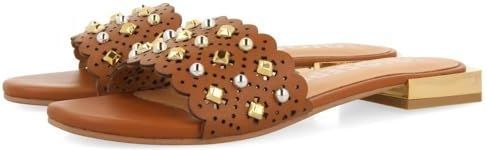 GIOSEPPO Labin - Damessandalen - Zwart - Leder - Met Studs