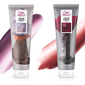 Wella Color Fresh Mask Rose Blaze 150ml & Wella Color Fresh Mask Lilac Frost 150ml