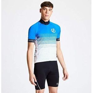 Dare2b Heren DMT510 T3R90 AEP Alternation' Lichtgewicht Stretch Snelle Drogen Cycle Tops, Atheltic Blauw/Wit, 2X-Large