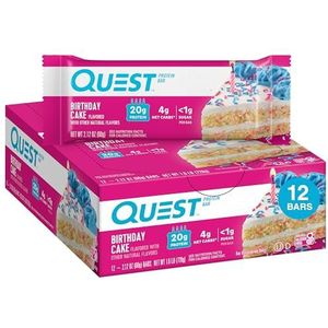 Quest Nutrition Quest Bars, verjaardagstaart, 12x60g