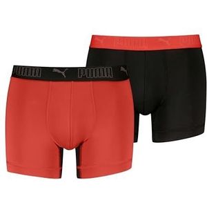 PUMA - Microvezel Boxershorts - Zwart - 2 Stuks