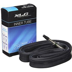 XLC Unisex – volwassenen fietsbinnenband 700x18/28C 18/28-622/630 SV 60 mm, zwart, 700 x 18/28C
