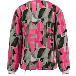 KEYLARGO Vrouwen Blouse WB Illustratie Round, roze (1321), L