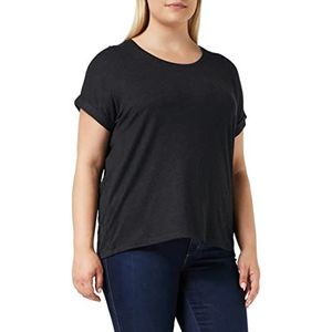 ONLY Onlmoster S/S Top Noos JRS T-shirt voor dames, dark grey melange, XXL