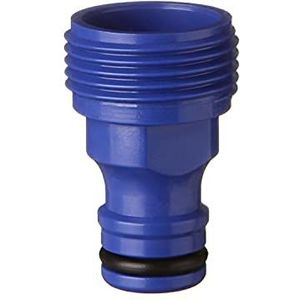 TATAY Top Line universele aansluiting voor tuinslang, zonwering, eenvoudige installatie, blauw
